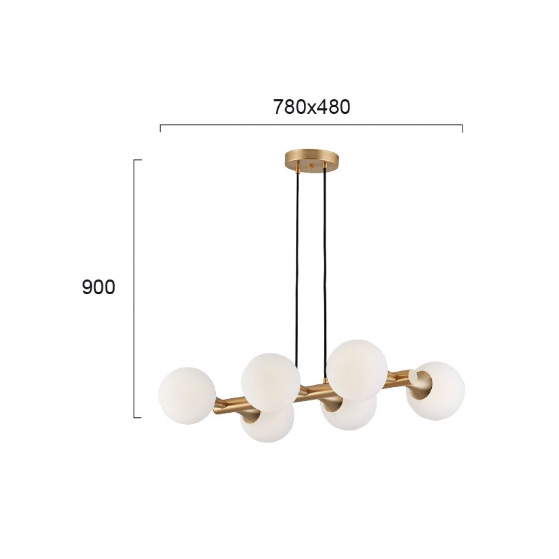 GLOBE 6 LINEAL